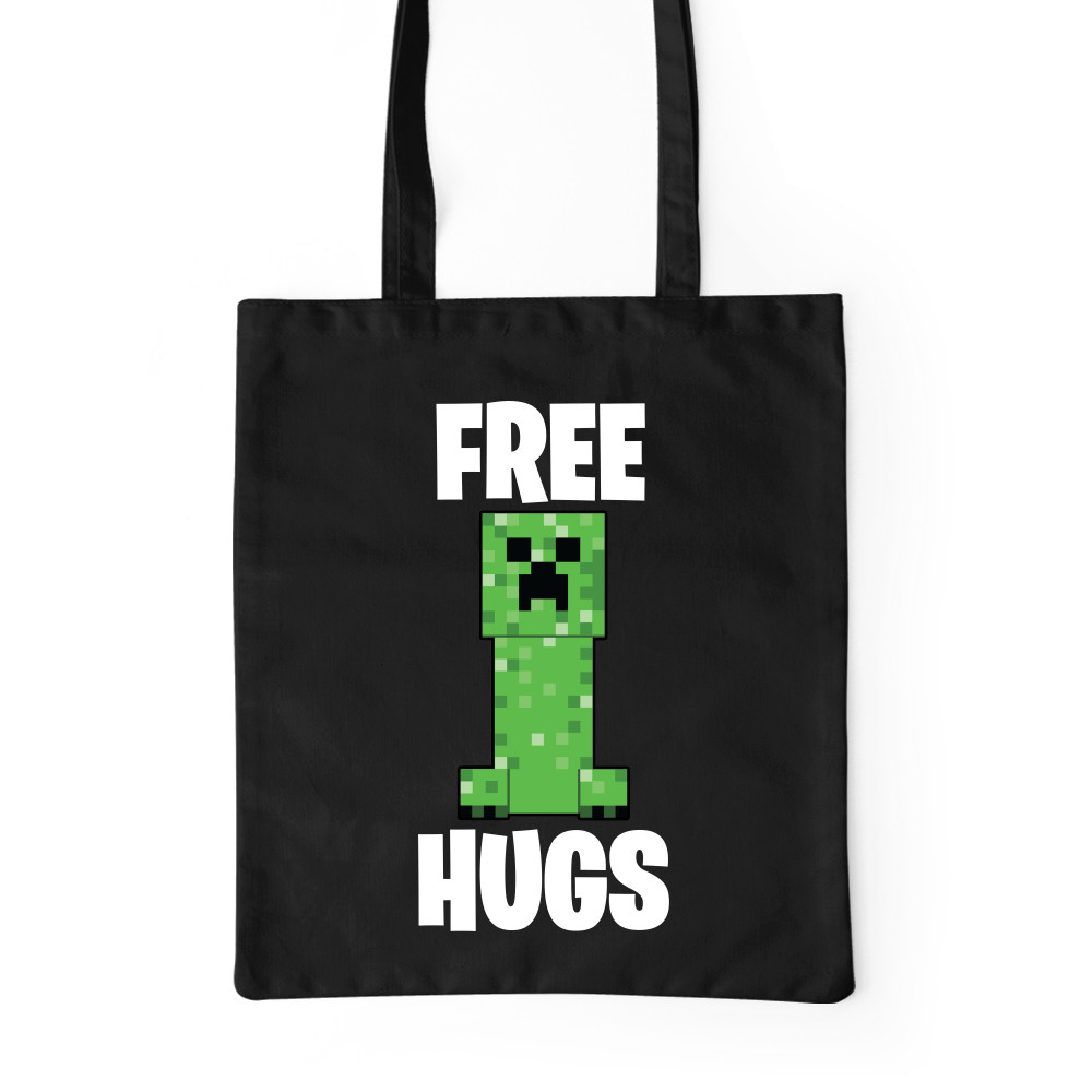 Creeper free hugs Prémium Vászontáska