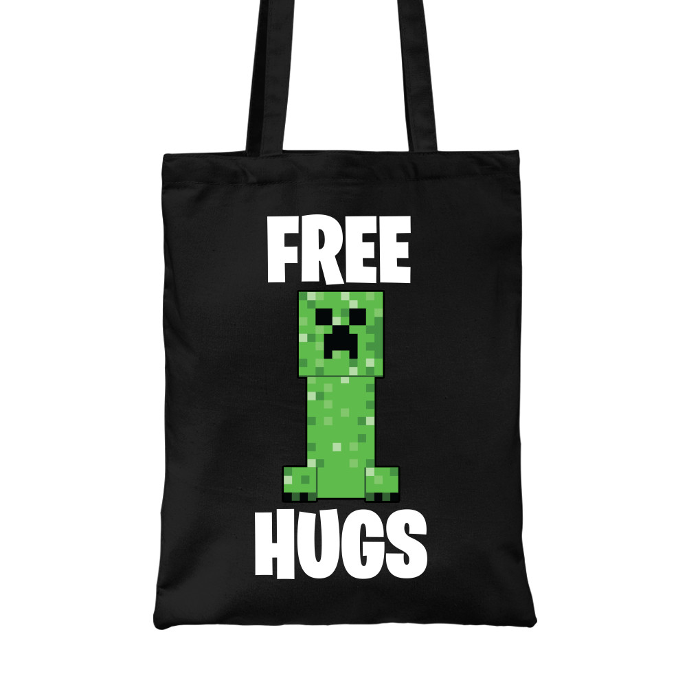 Creeper free hugs Vászontáska