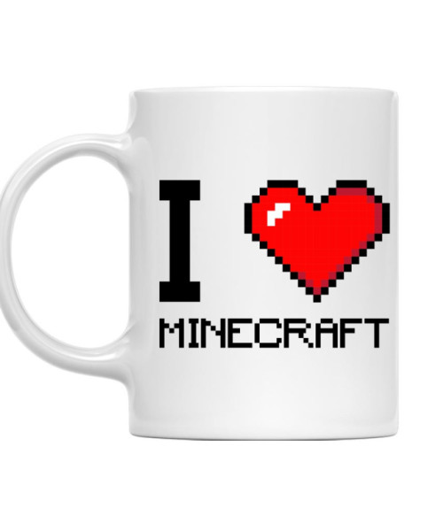 I love minecraft Minecraft Bögre - Minecraft