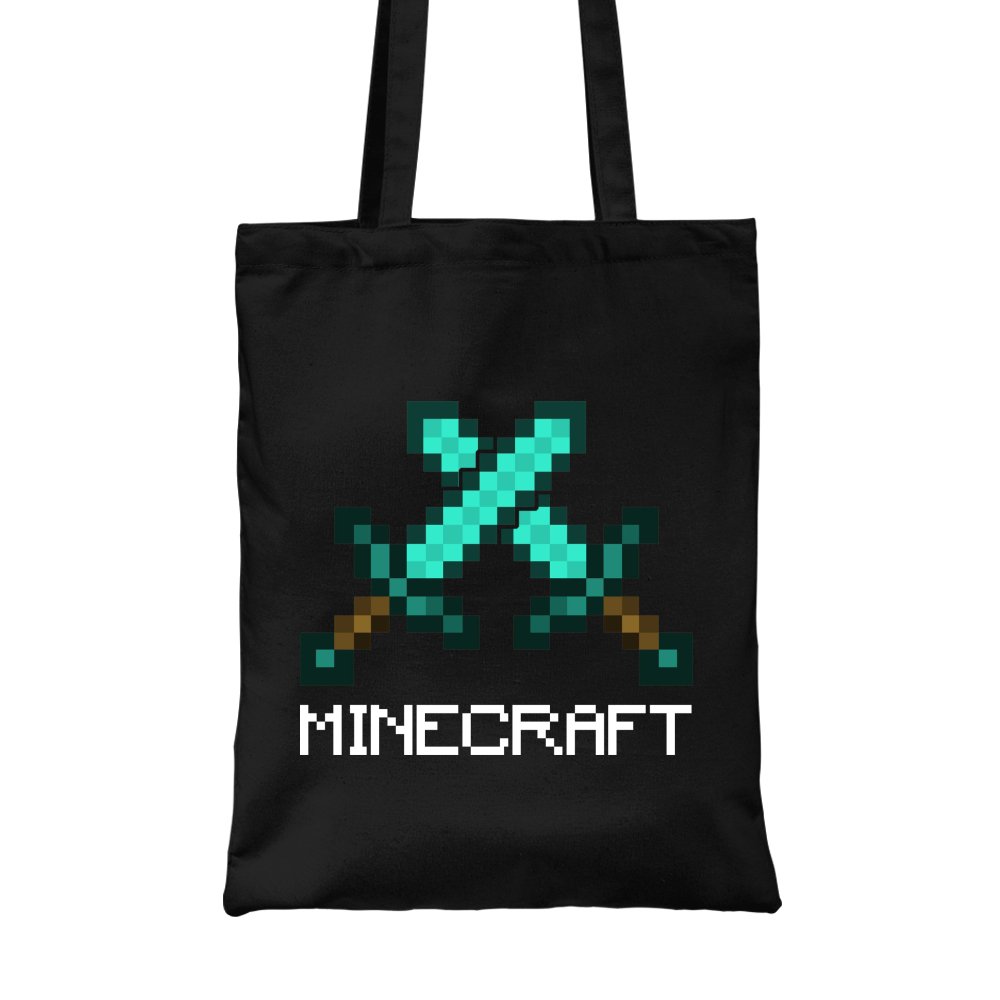 Minecraft swords Vászontáska