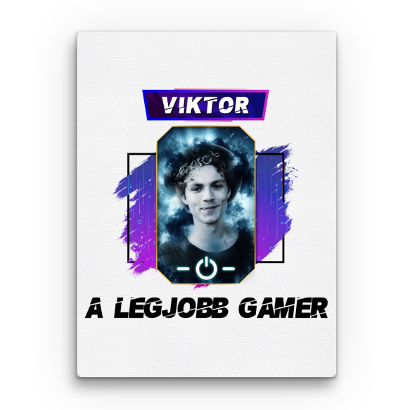 Gamer card - Mylife Plus Gamer Vászonkép - Gaming