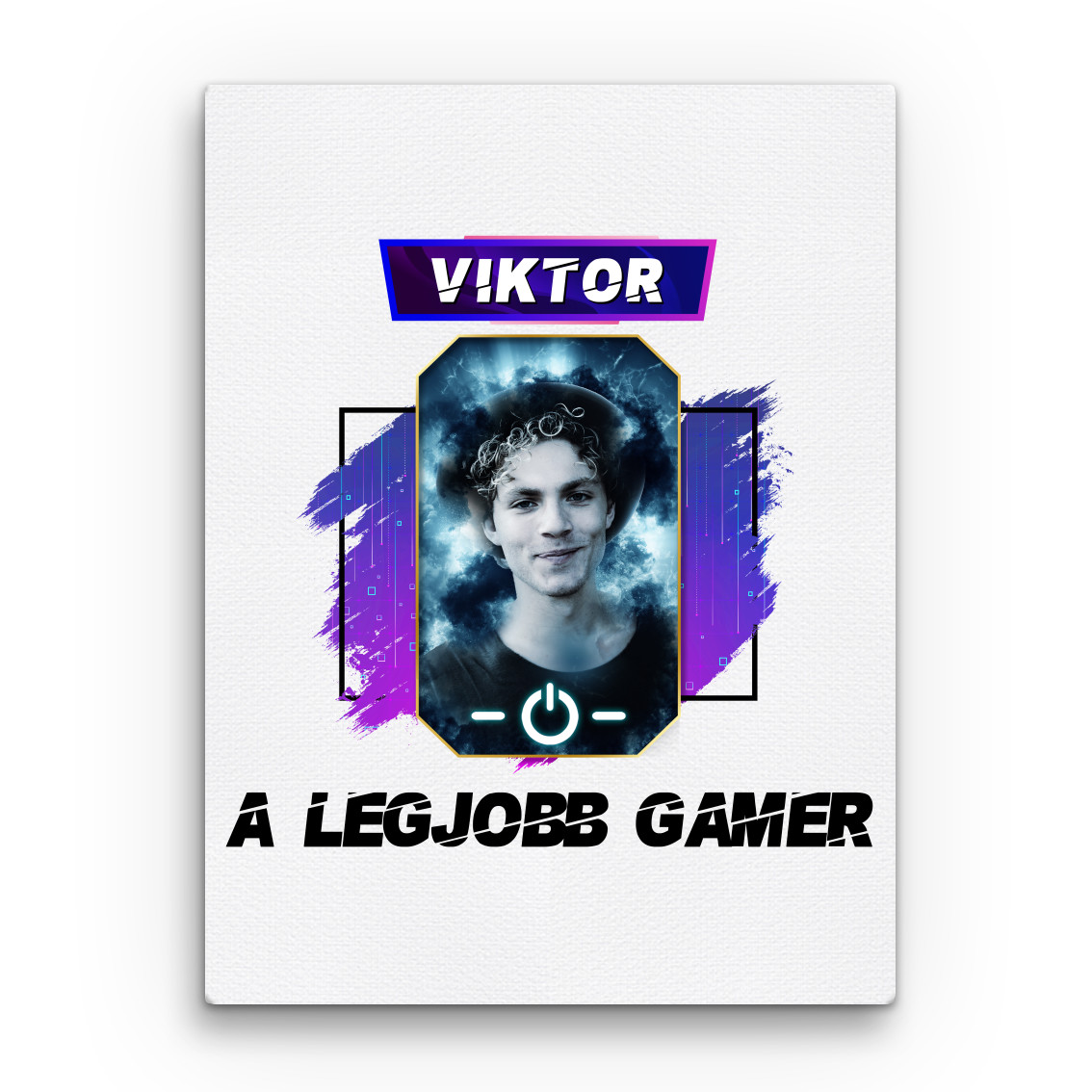 Gamer card - Mylife Plus Vászonkép