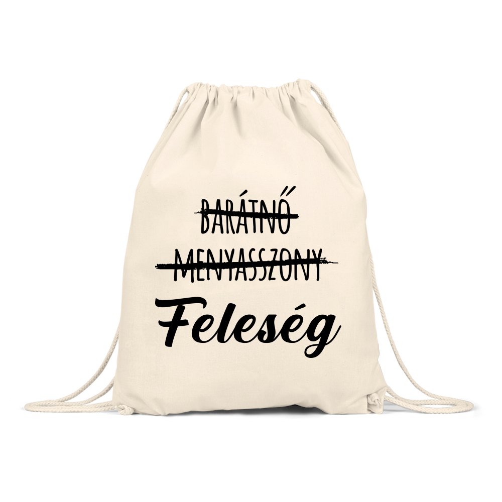 Barátnő, menyasszony, feleség Tornazsák