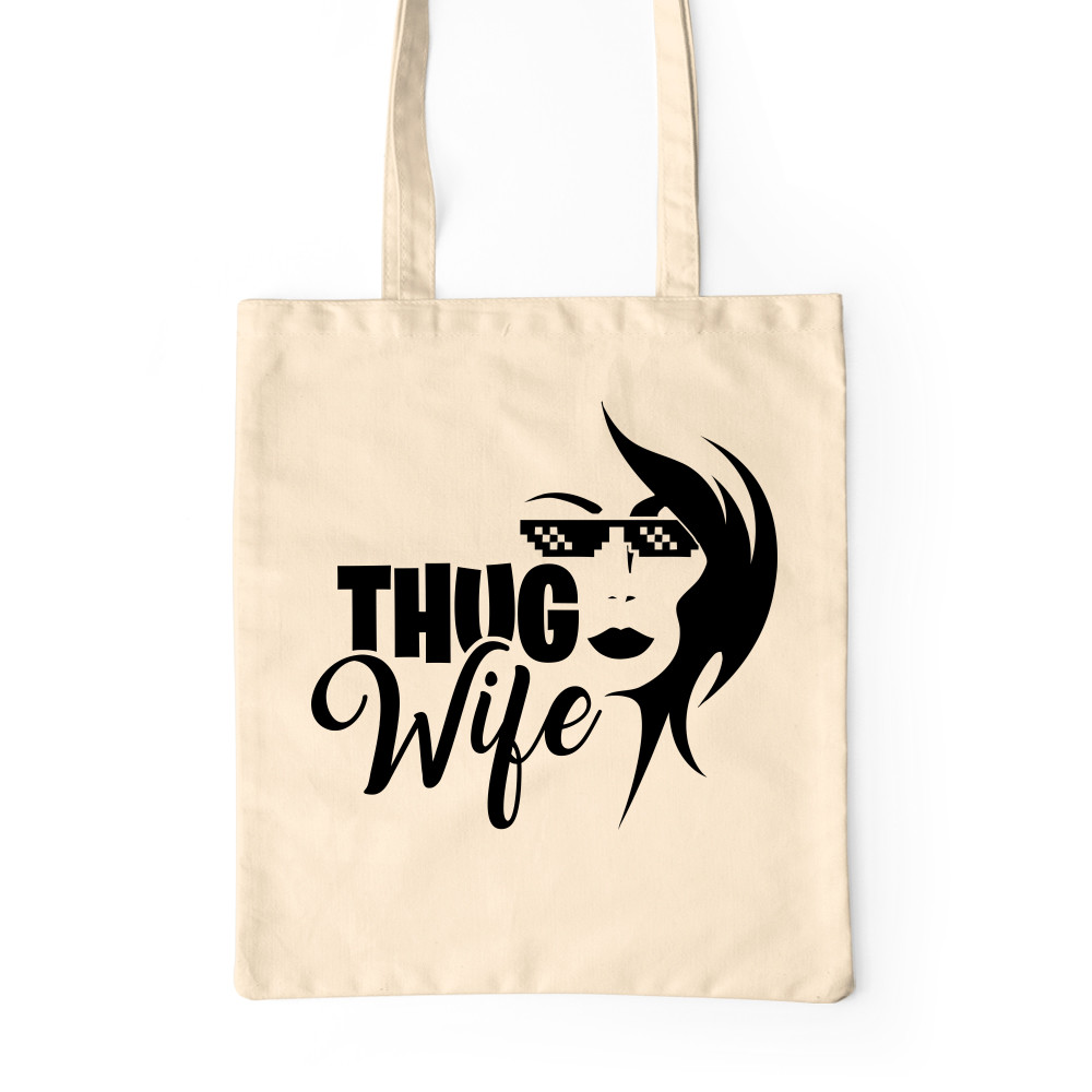 Thug Wife Prémium Vászontáska
