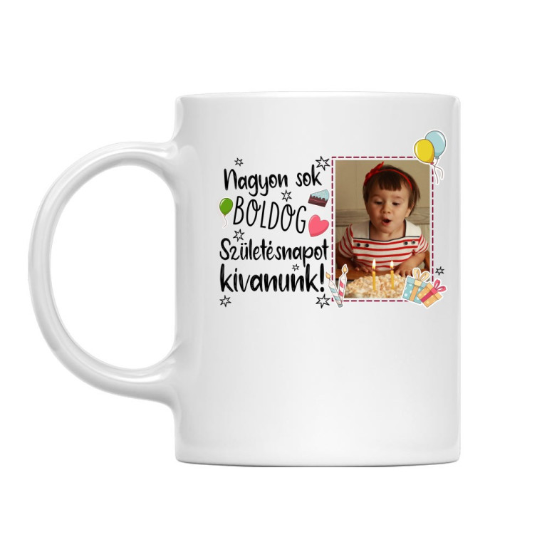 Születésnap - Gyerekeknek - MyLife Plus - Bögre