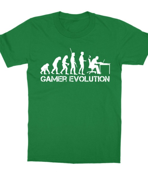 Gamer evolution Gamer Gyerek Póló - Gaming