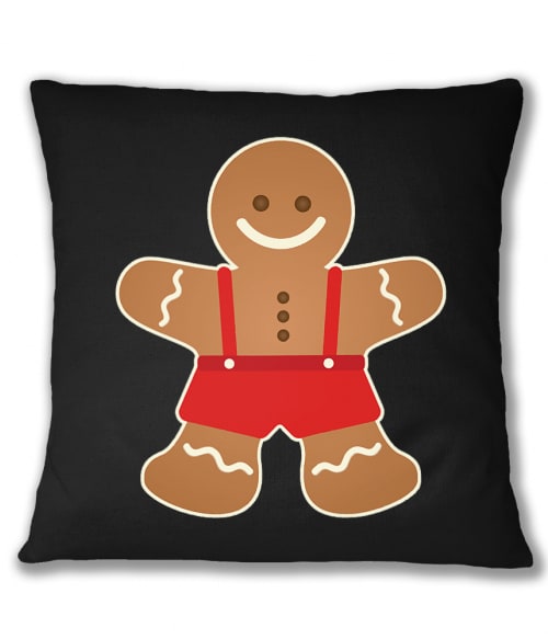 Gingerbread Boy Események Párnahuzat - Ünnepekre
