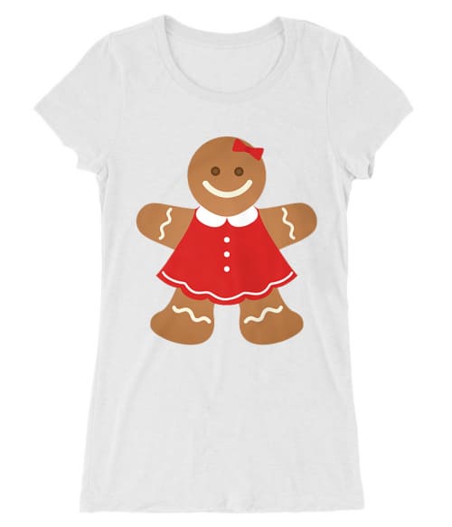 Gingerbread Girl Póló - Ha Christmas rajongó ezeket a pólókat tuti imádni fogod!