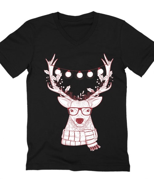 Hipster Szarvas Póló - Ha Christmas rajongó ezeket a pólókat tuti imádni fogod!