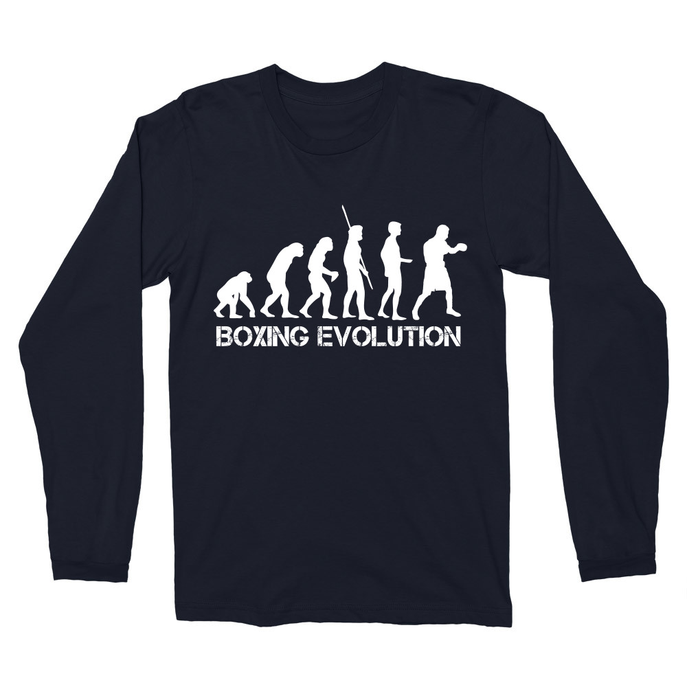 Boxing evolution Férfi Hosszúujjú Póló