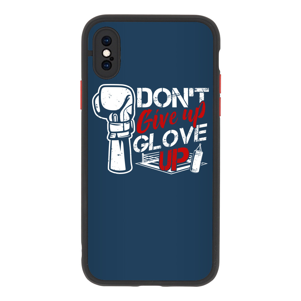 Don't give up, glove up Apple iPhone Telefontok