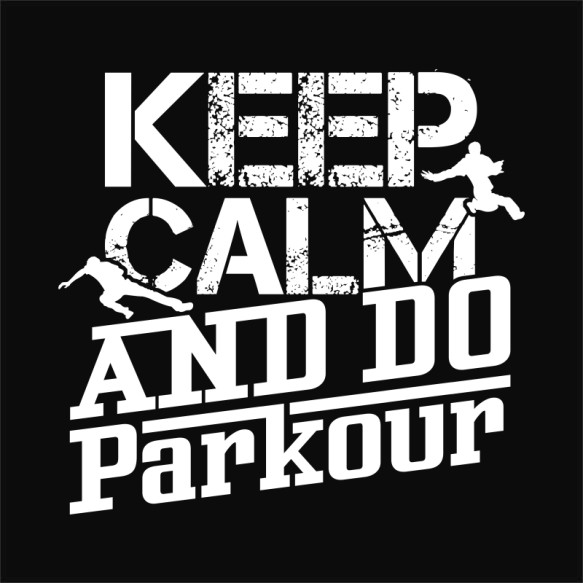 Keep calm and do heartbeat Parkour Pólók, Pulóverek, Bögrék - Sport