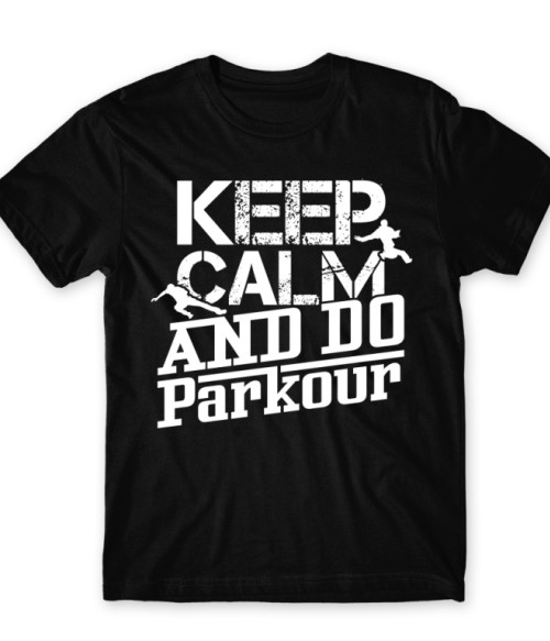 Keep calm and do heartbeat Parkour Póló - Sport