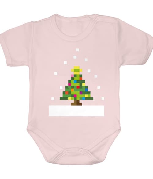 Pixel Christmas Tree Póló - Ha Christmas rajongó ezeket a pólókat tuti imádni fogod!