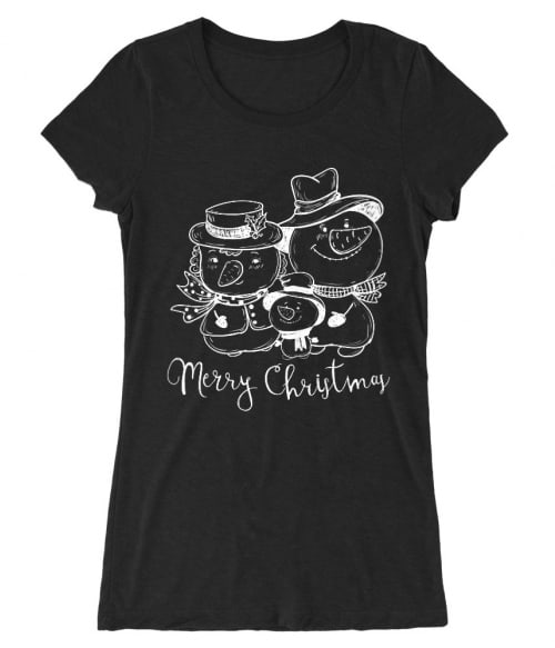 Snowman Family Póló - Ha Christmas rajongó ezeket a pólókat tuti imádni fogod!