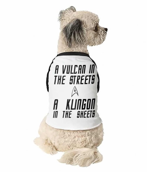 Vulcan In The Streets Klingon In The Sheets Scifi Sorozat Állatoknak - Star Trek