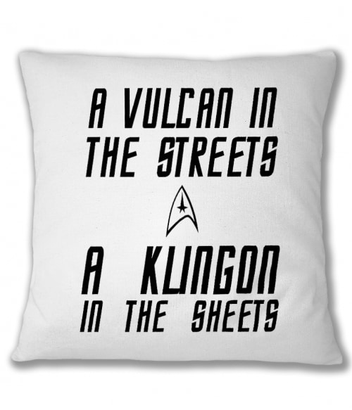 Vulcan In The Streets Klingon In The Sheets Póló - Ha Star Trek rajongó ezeket a pólókat tuti imádni fogod!