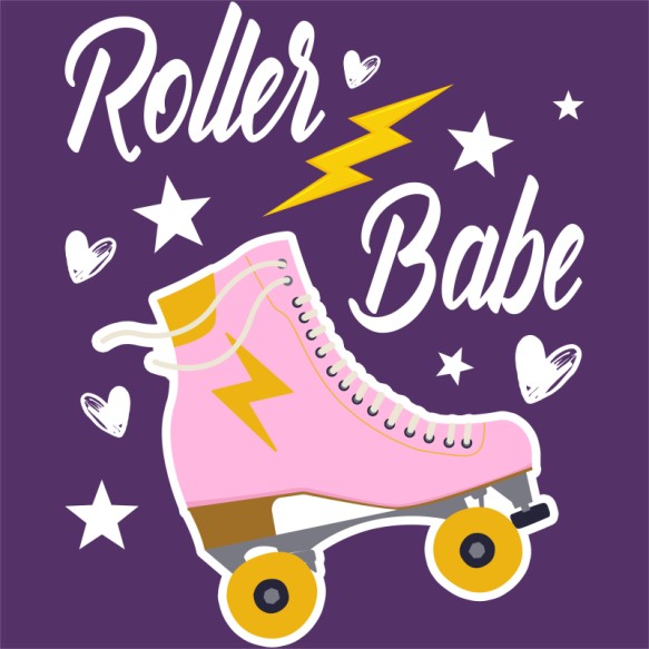 Roller Babe Görkorcsolya Pólók, Pulóverek, Bögrék - Szabadidő