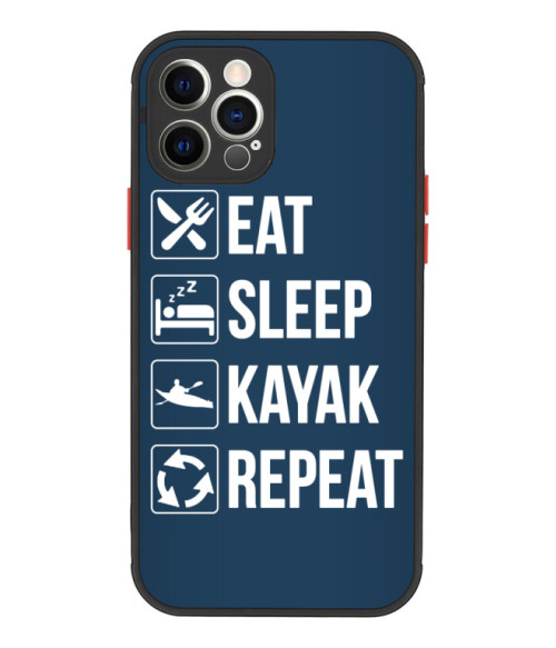 Eat - Sleep - Repeat - Kayak Sport Telefontok - Sport