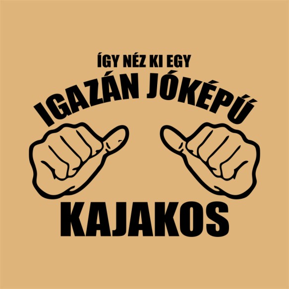 Jóképű Kajakos Kajak Pólók, Pulóverek, Bögrék - Sport