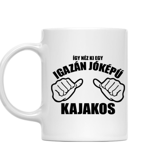 Jóképű Kajakos Kajak Bögre - Sport