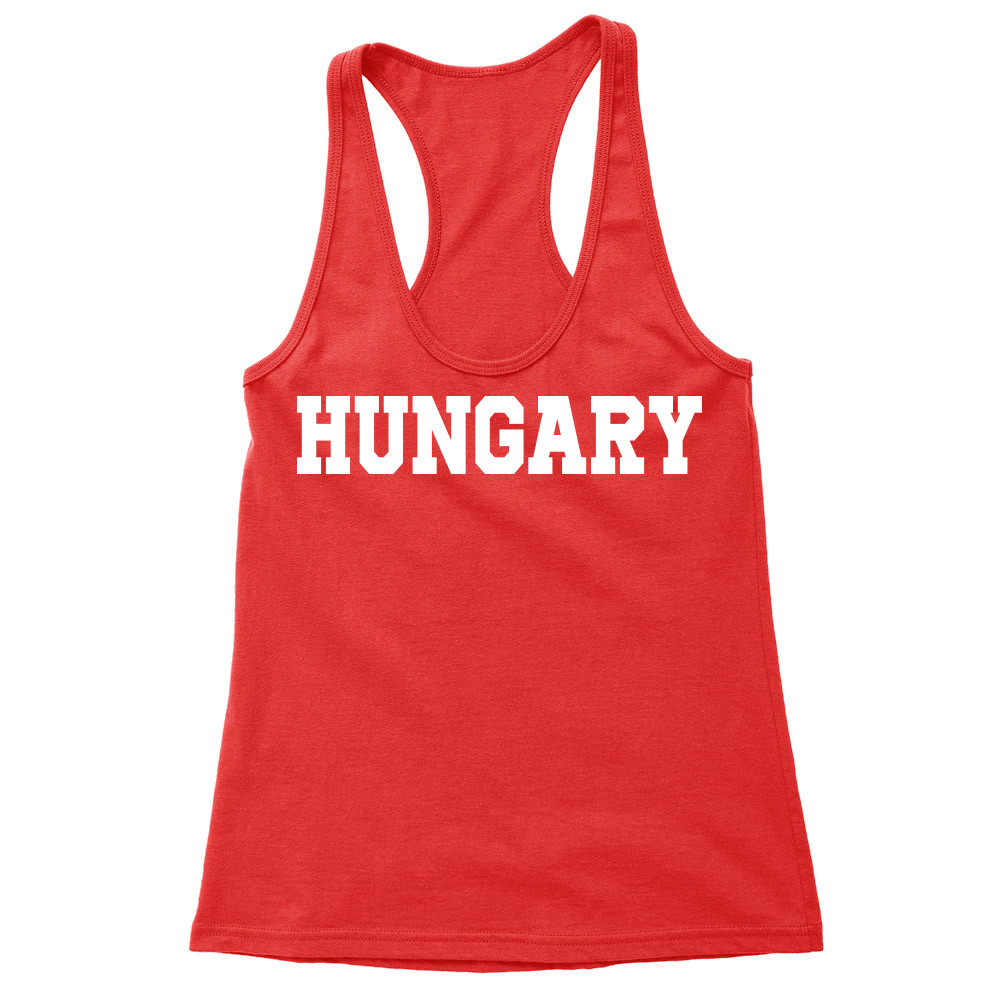 Hungary simple text Női Trikó
