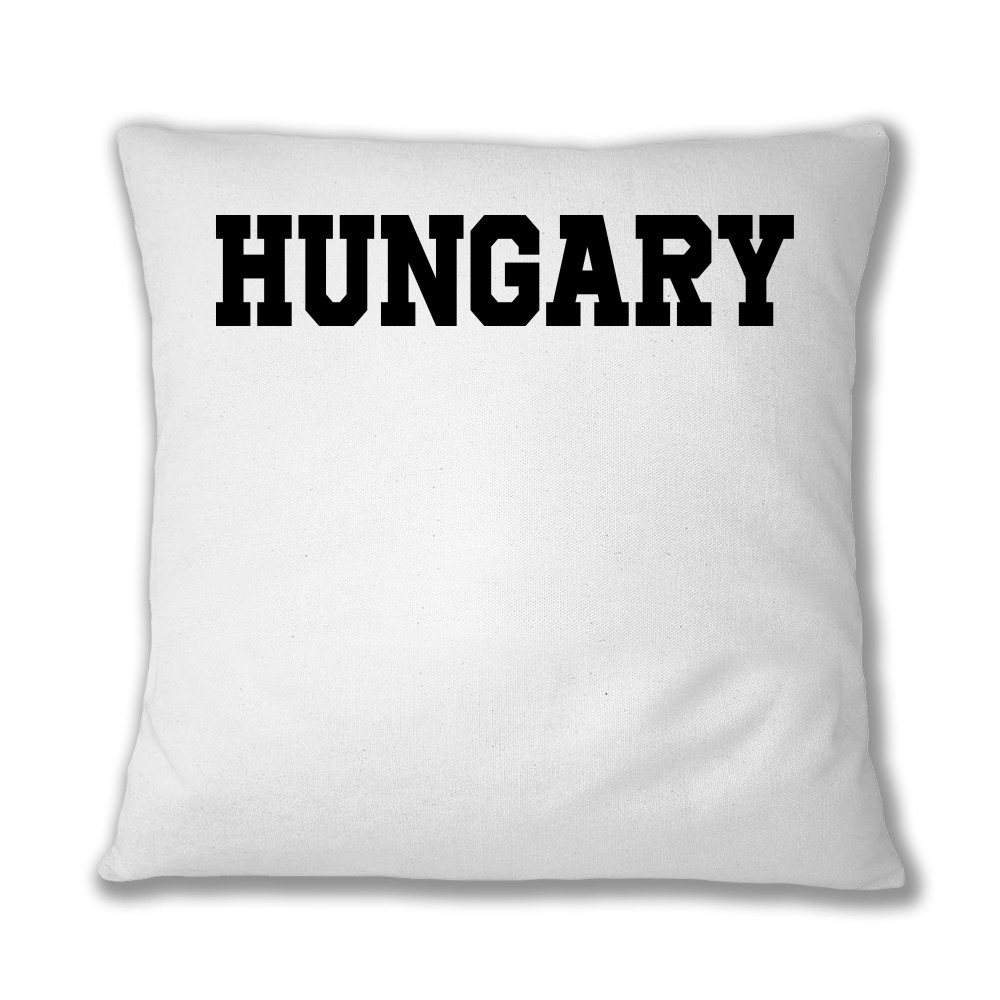 Hungary simple text Párnahuzat