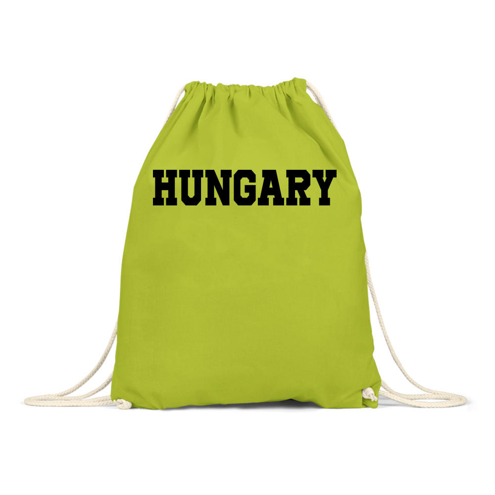 Hungary simple text Tornazsák