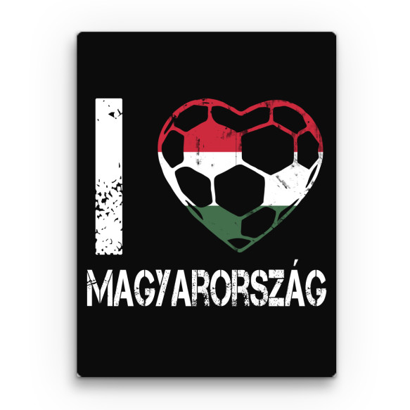 Football love - Magyarország Sport Vászonkép - Sport