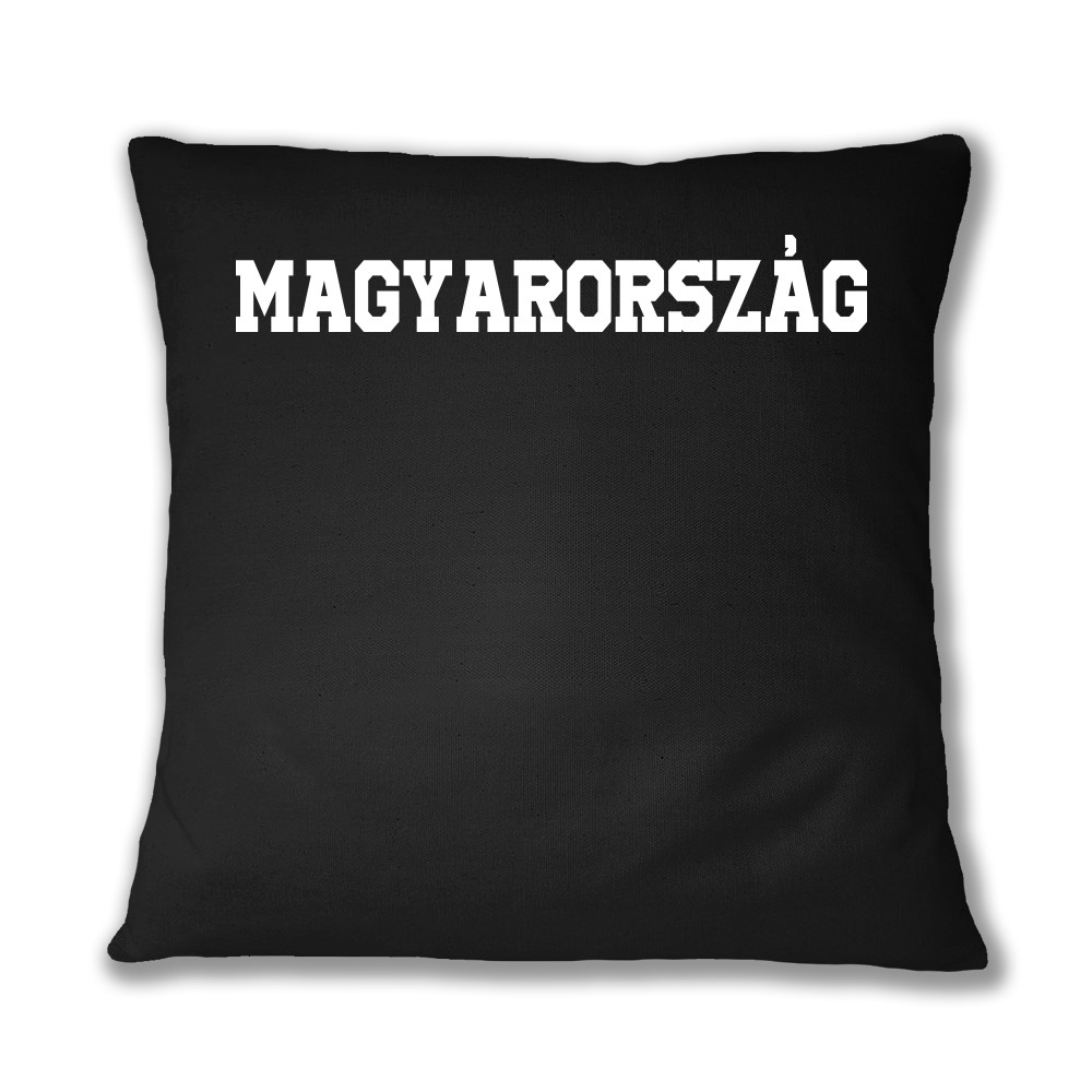 Magyarország felirat Párnahuzat