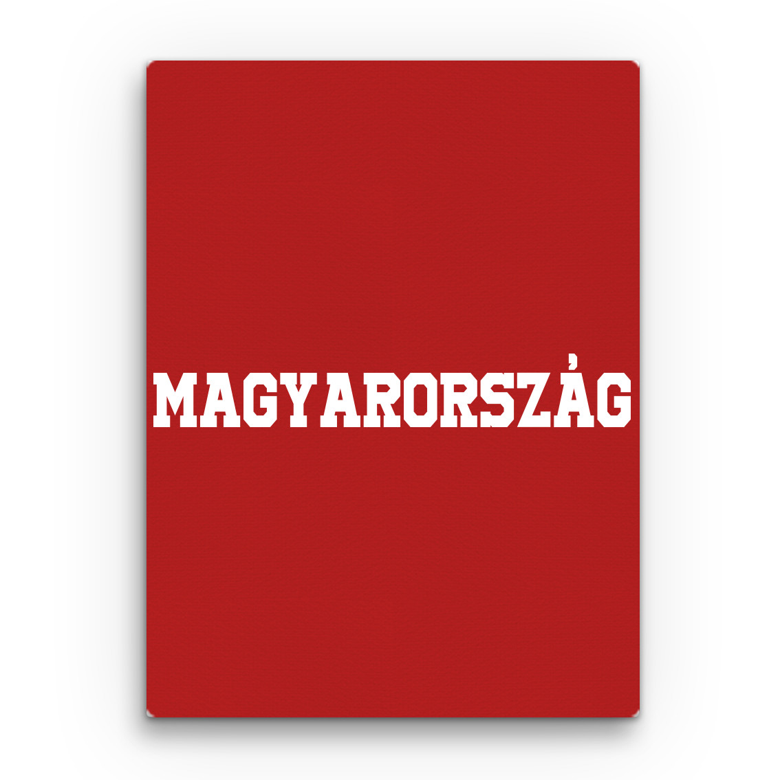 Magyarország felirat Vászonkép