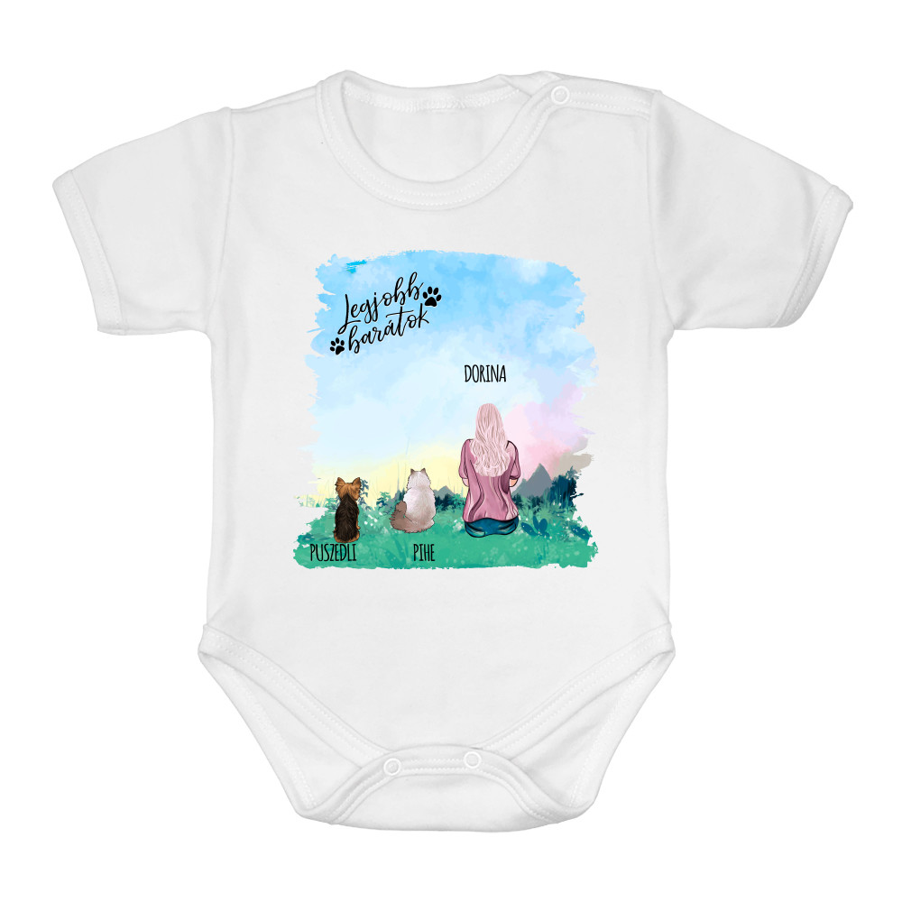Kiskedvenccel a mezőn - egy alak - MyLife Baba Body