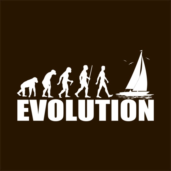 Evolution - Sailing Hajózás Pólók, Pulóverek, Bögrék - Sport