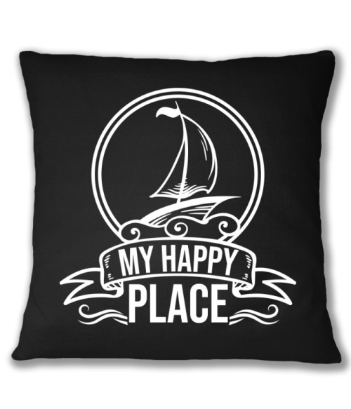 My Happy Place - Saili Hajózás Párnahuzat - Sport