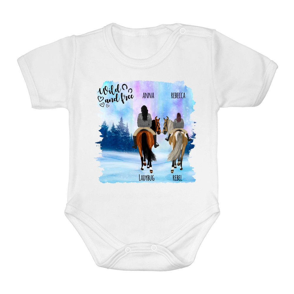 Lovas téli mezőn - MyLife Baba Body