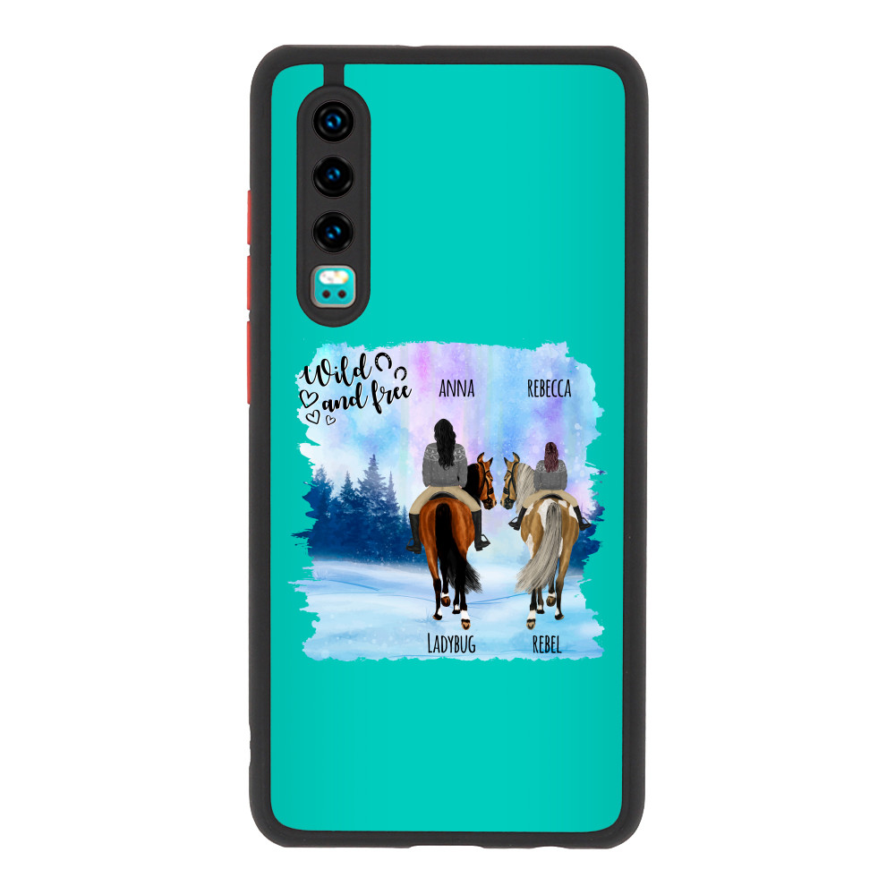 Lovas téli mezőn - MyLife Huawei Telefontok