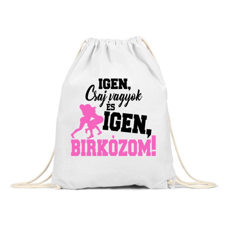 Birkózó Csaj - Tornazsák