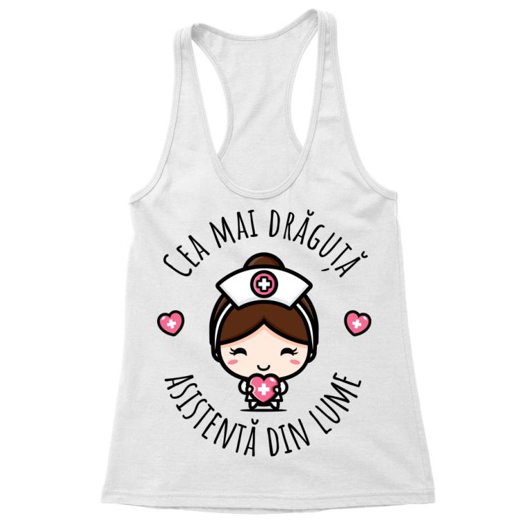 Cea mai dulce infirmieră din lume - Tricou pentru femei