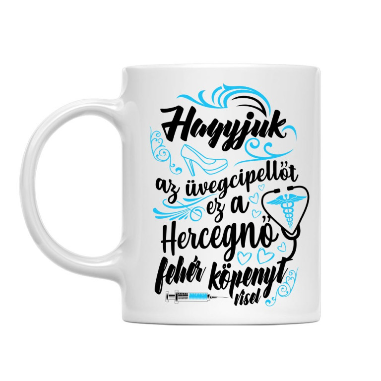 Üvegcipellő vagy fehér köpeny - Bögre