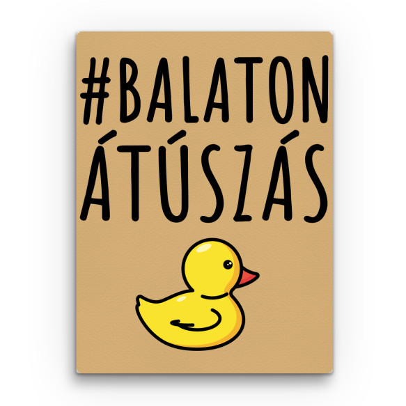 BalatonÁtúszás Balaton Vászonkép - Kultúra