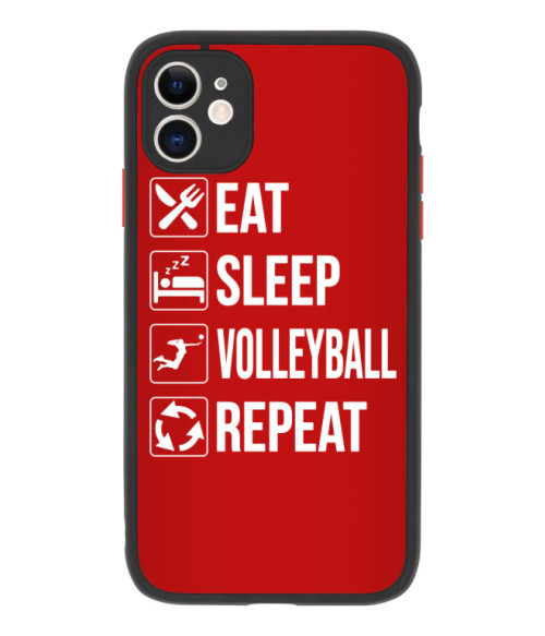 Eat - Sleep - Repeat - Volleyball Sport Telefontok - Sport