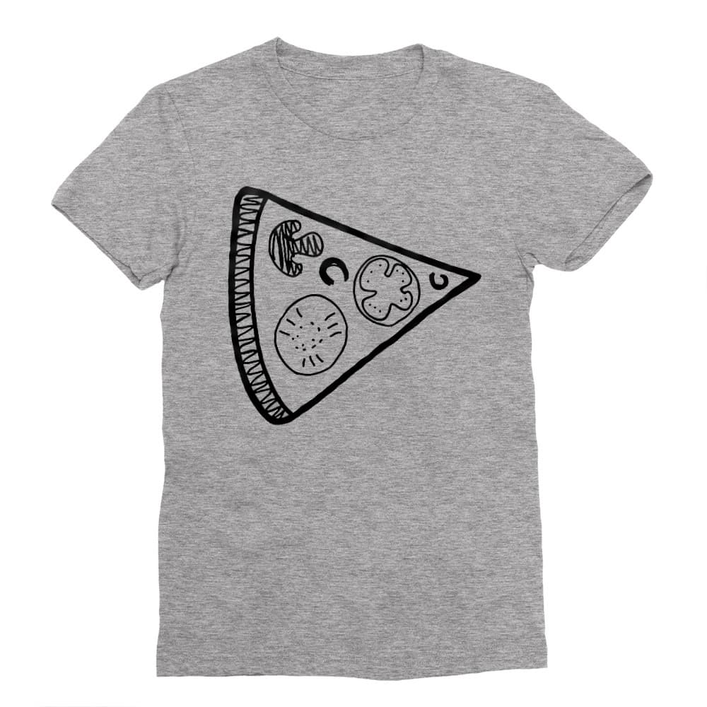 Pizza szelet Férfi Testhezálló Póló