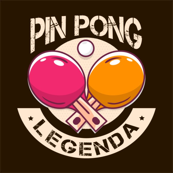 Ping Pong Legenda Ping Pong Ping Pong Ping Pong Pólók, Pulóverek, Bögrék - Ütős