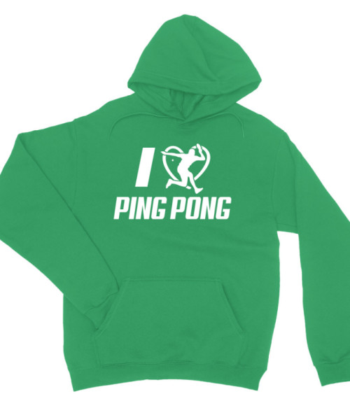 I Love Ping Pong Ping Pong Pulóver - Ütős