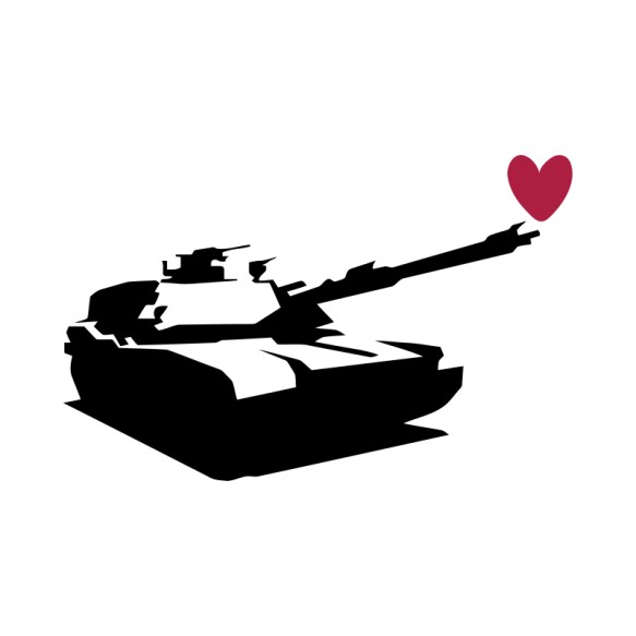 Tank Heart Tank Pólók, Pulóverek, Bögrék - Tank