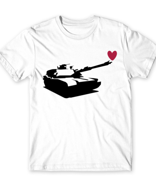 Tank Heart Tank Férfi Póló - Tank