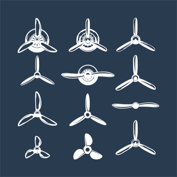 Propeller Repülő Pólók, Pulóverek, Bögrék - Repülő