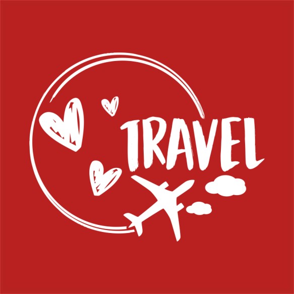 Travel - Airplane Repülő Pólók, Pulóverek, Bögrék - Repülő