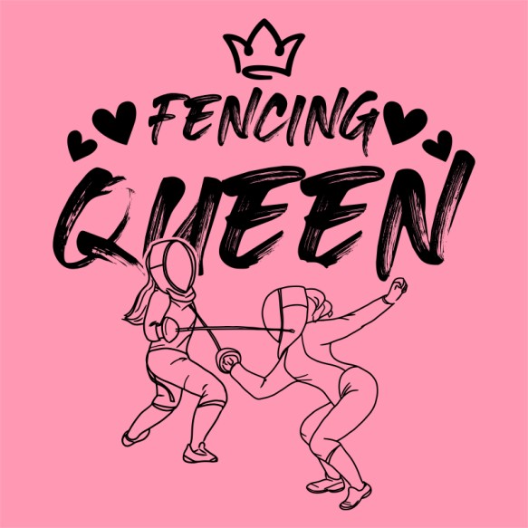 Fencing Queen Vívás Pólók, Pulóverek, Bögrék - Vívás