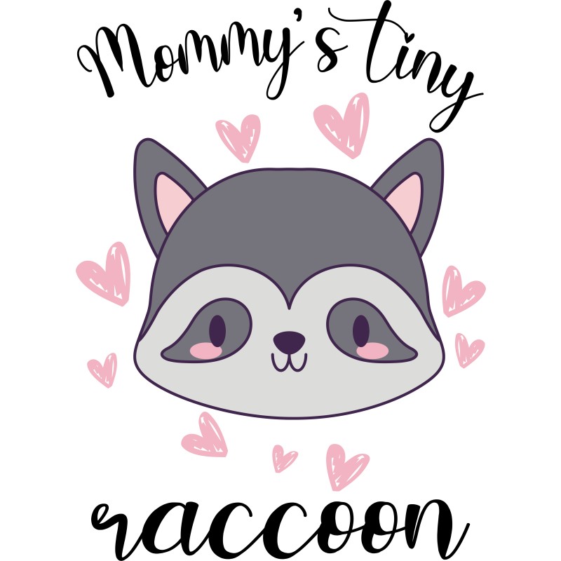 Mommy's little Raccoon